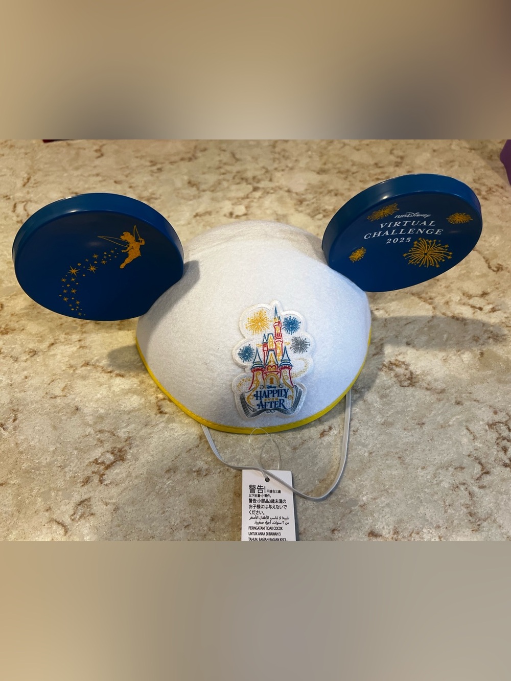 runDisney Virtual Series Challenge 2025 - Happily Ever After Mickey Ears Hat WDW